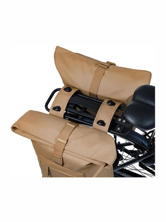 Basil Brooklyn Rack Bag Double 41lt Beige DD280412