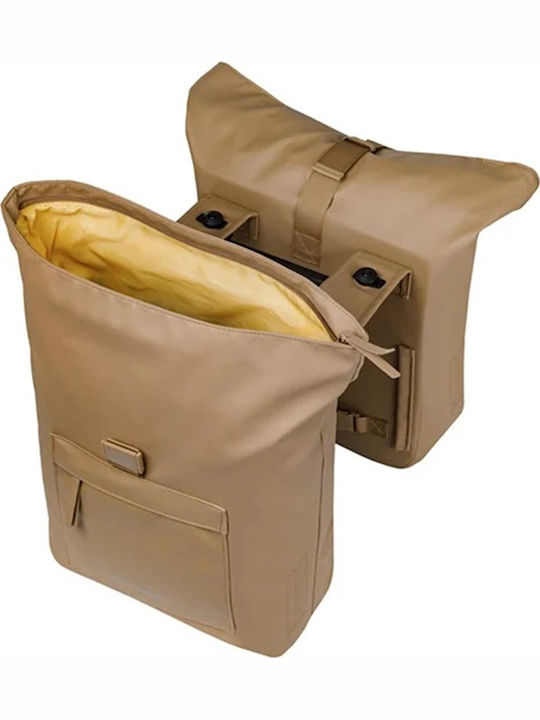 Basil Brooklyn Rack Bag Double 41lt Beige DD280412