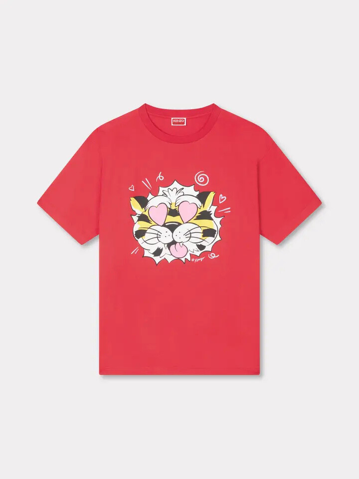 Kenzo Tricou Wild Tiger Cireș FG55TS4034SG_CH | Skroutz Romania