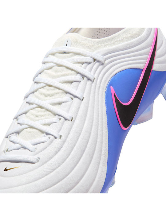 Nike Tiempo Football Shoes with Cleats White