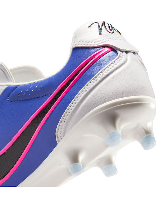 Nike Tiempo Ligera Pro Football Shoes with Cleats White