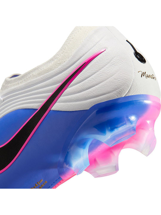 Nike Tiempo Football Shoes with Cleats White