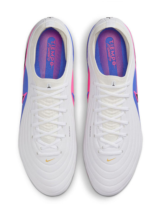 Nike Tiempo Football Shoes with Cleats White