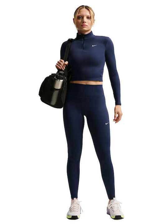 Dri-Fit Damen Leggings Lang Marineblau