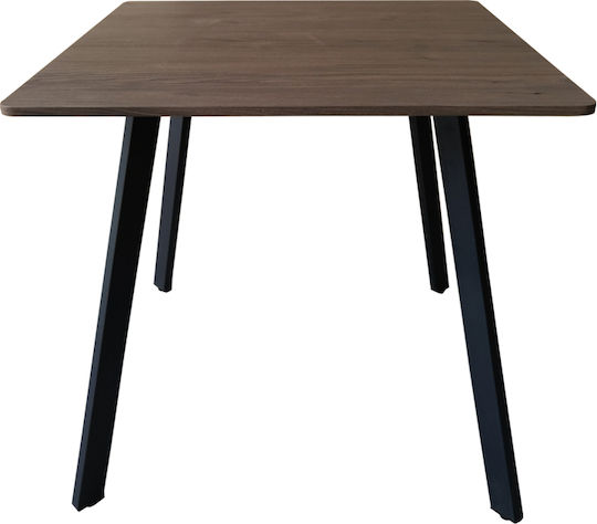 Squaro Square Dining Room Table Walnut