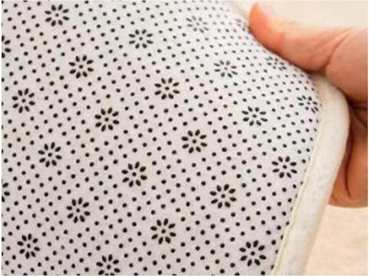 Non-Slip Bath Mat Memory Foam AT2760 Beige 50x80cm