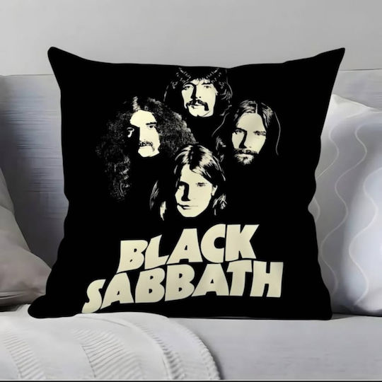 Калъф За Възглавница С Принт Black Sabbath 40 Х 40