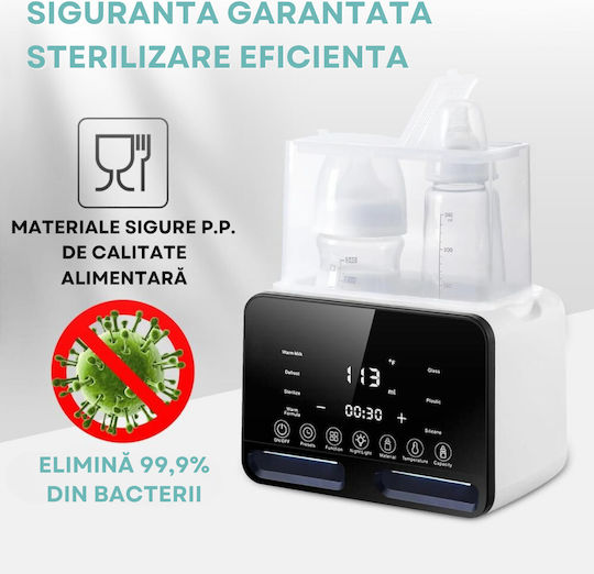 Inco Încălzitor Digital De Biberon Cu Funcție De Păstrare A Sticlei Pentru Bebeluși