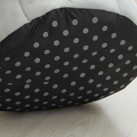Cat Bed Relaxdays Cat Cave Ears Nest Type Indoor House Ears 37 x 44 cm Grey 10052228