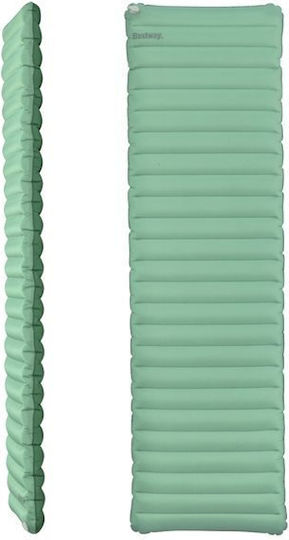 Bestway Single Camping Sleeping Mat 188x58.5cm Thickness 7.5cm Green