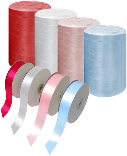 Justnote Satin,σατεν Band Monochrom Rot 5Stück