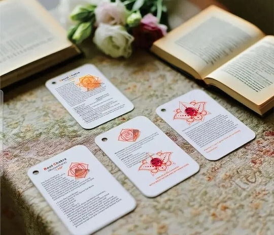 Set of 23 Cards 7 Chakra Guide Cards Deepening in Chakra Practice
