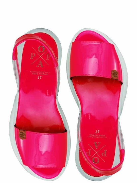 Γυναικεία Σανδάλια Flatforms Ροζ