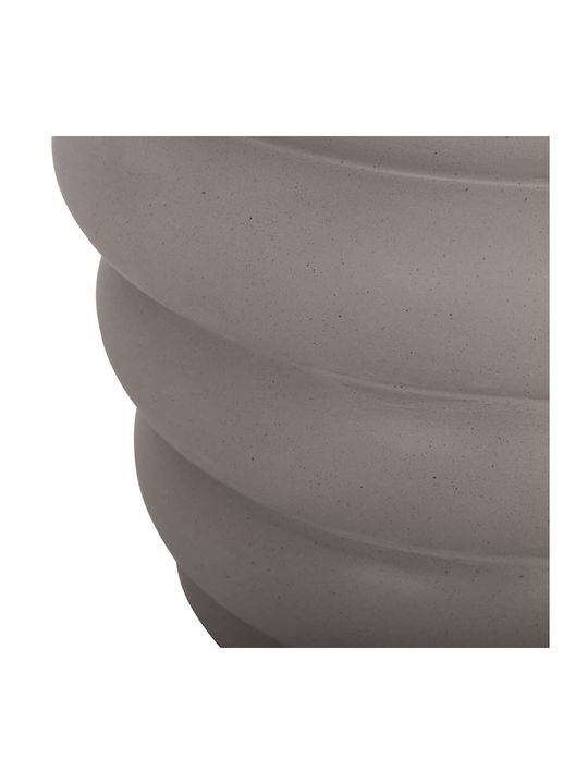 Round Side Table Gray M45xL45xH46cm