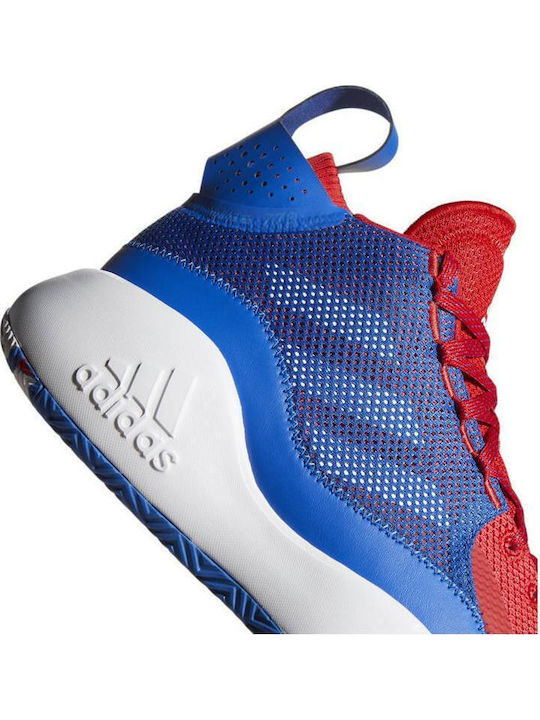 D Rose 773 2020 Ψηλά Μπασκετικά Παπούτσια Blue / Red / White