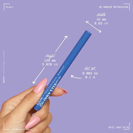 NYX Professional Makeup Epic Waterproof Pen Eye Liner 07 Cyber Cyan 1gr