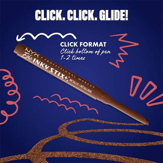 NYX Professional Makeup Epic Waterproof Pen Eye Liner 03 Kinetic Copper 1gr