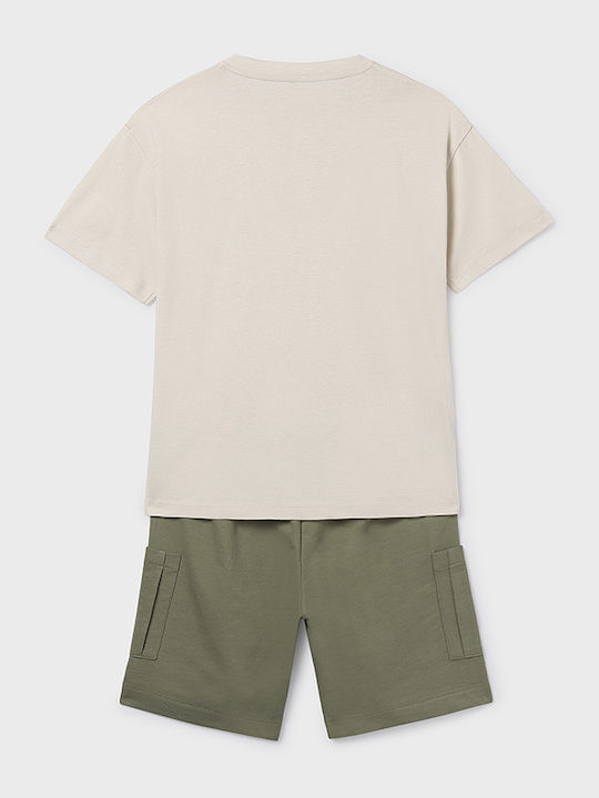 Kids' Set with Pants Summer 2pcs Green