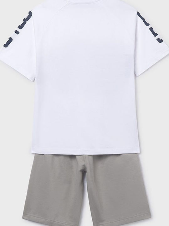 Kids' Set with Pants Summer 2pcs Coffee