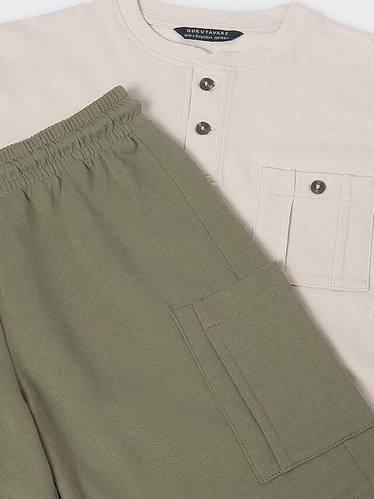 Kids' Set with Pants Summer 2pcs Green