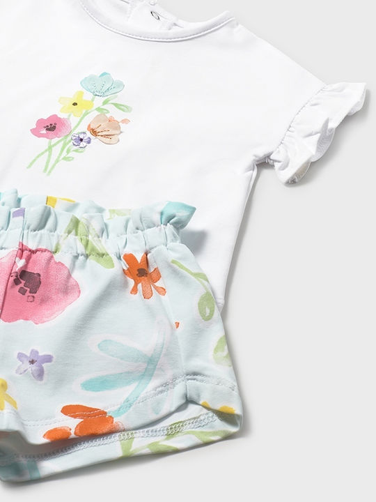 Kids' Set with Shorts Summer 2pcs Floral