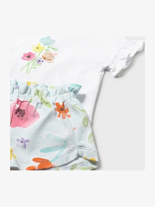 Kids' Set with Shorts Summer 2pcs Floral