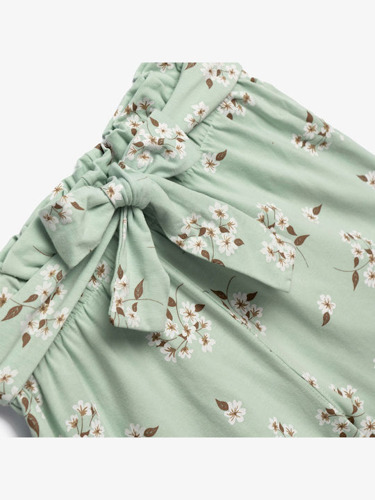 Kids' Set with Shorts Summer 2pcs Green