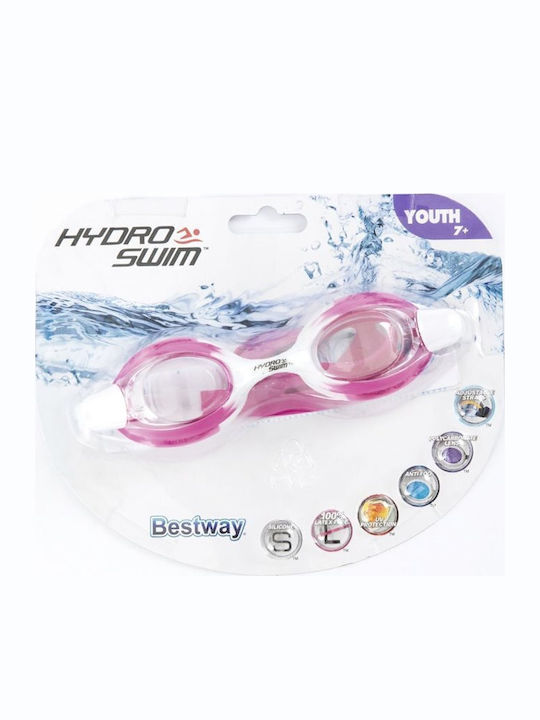 Bestway Crest Kids Pink Swimming Goggles