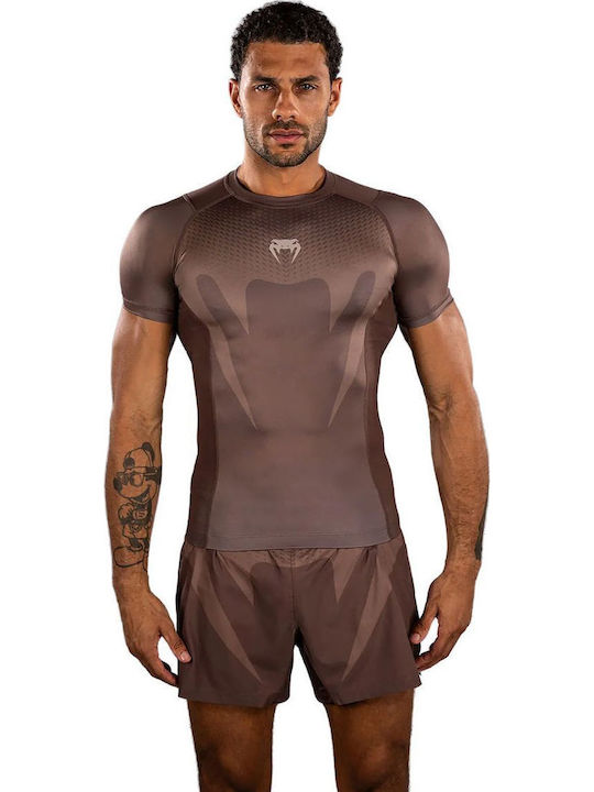 Venum Bărbați Cu mânecă scurtă Tricou 4468 pentru Jiu-Jitsu Maro