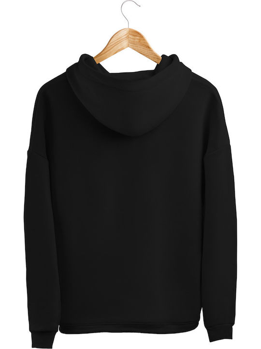 King Hood Pullover mit Druck Schwarz