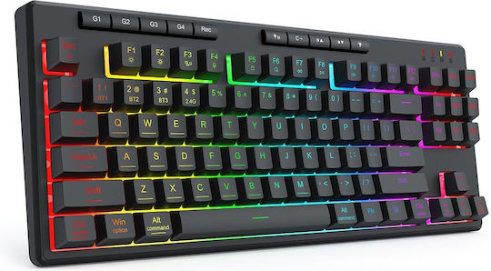 Redragon Shiva Pro Wireless Gaming Keyboard Tenkeyless with RGB lighting (English US)