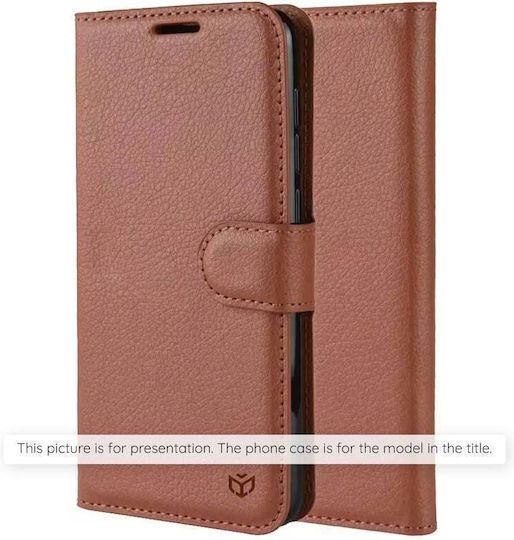 Книга Кожа Кафяв (Honor Magic8 Lite, SKYDDAR INNOVATION)