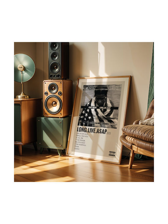 Music Poster Long.live.a$ap A$ap Rocky Ms549 30cm X 40cm