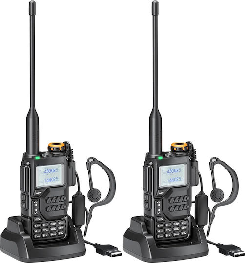 Transmițător Wireless UHF/VHF 5W Set 2buc