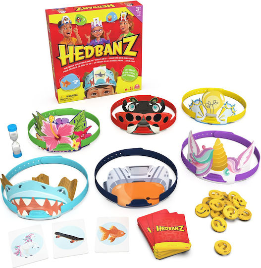 Настолна игра Hedbanz за 2-6 играчи 6+ години (EN) Spin Master