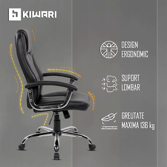 Ako Bürostuhl mit Neigen Schwarz