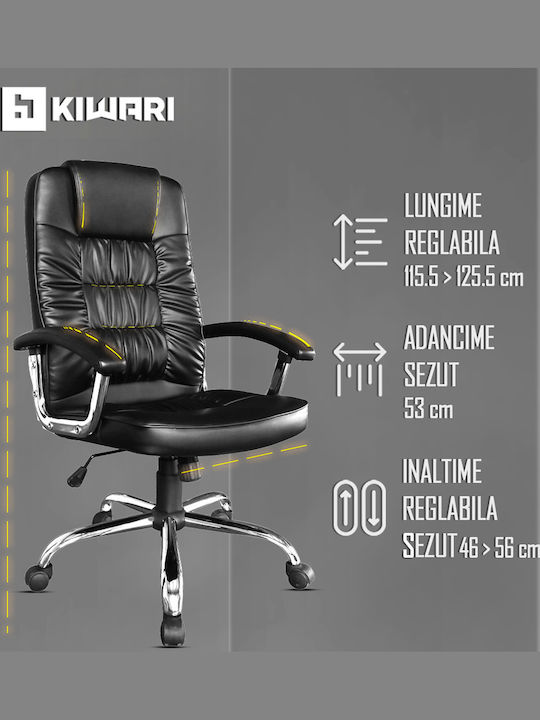 Office Chair with Reclining Black Office Chair with Reclining Black