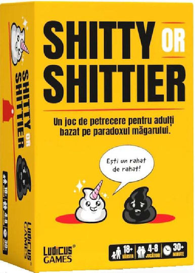 Joc de Societate Shitty or Shittier pentru 4-8 Jucători 18+ Ani Ludicus Games