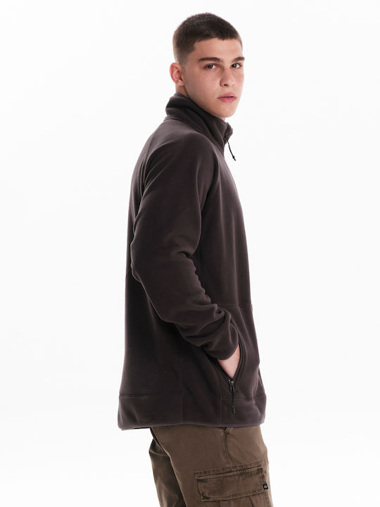 Herren Fleecejacke PLUM