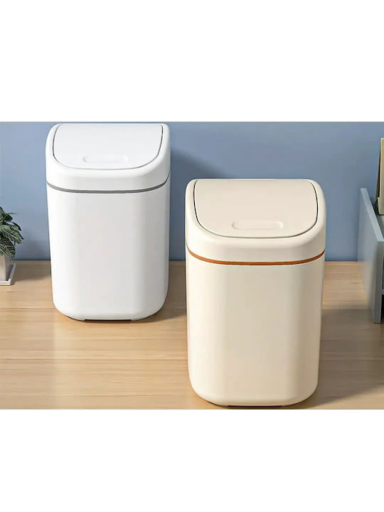 Plastic Bathroom Basket 1lt White