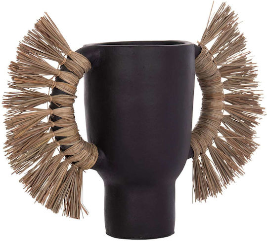 Freebox Decorative Vase Black 64x22x38cm