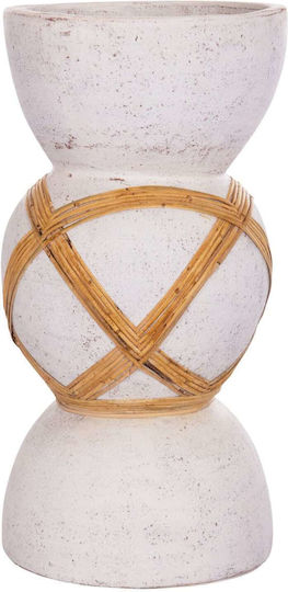 Freebox Cement Vase White