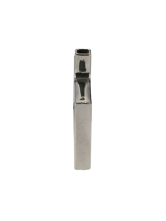 Artekko Διακοσμητικό Βάζο Silber Key Silber 30.5x5.1x41.5cm 1Stück