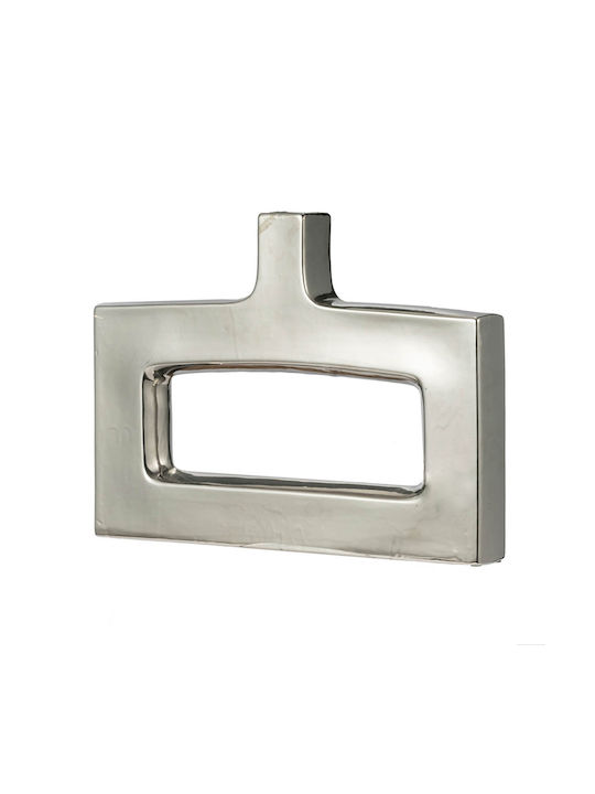 Artekko Διακοσμητικό Βάζο Silber Key Silber 30.5x5.1x41.5cm 1Stück