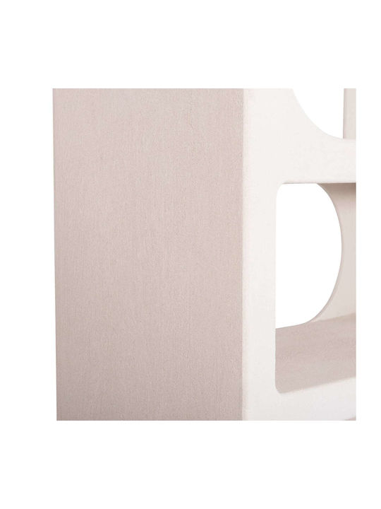 Bibliothek Off-white 80x38x180cm