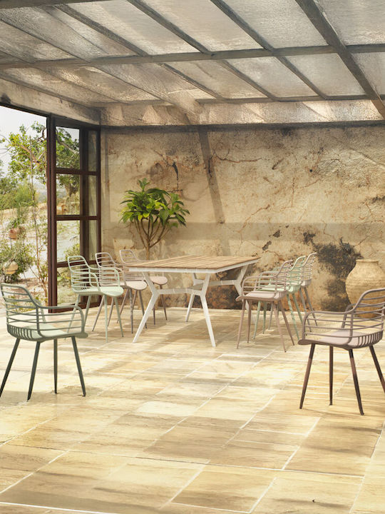 Liberta Gartenstühle Polypropylen Candy Dusty Rosa 4 Stück 57x51.5x82cm