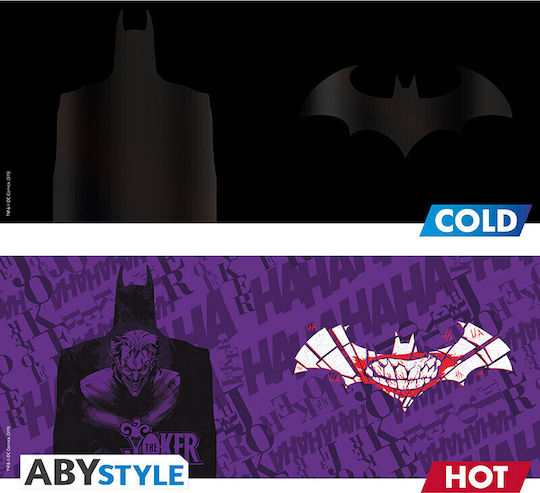 Abysse Batman Heat Change Ceramic Black Mug