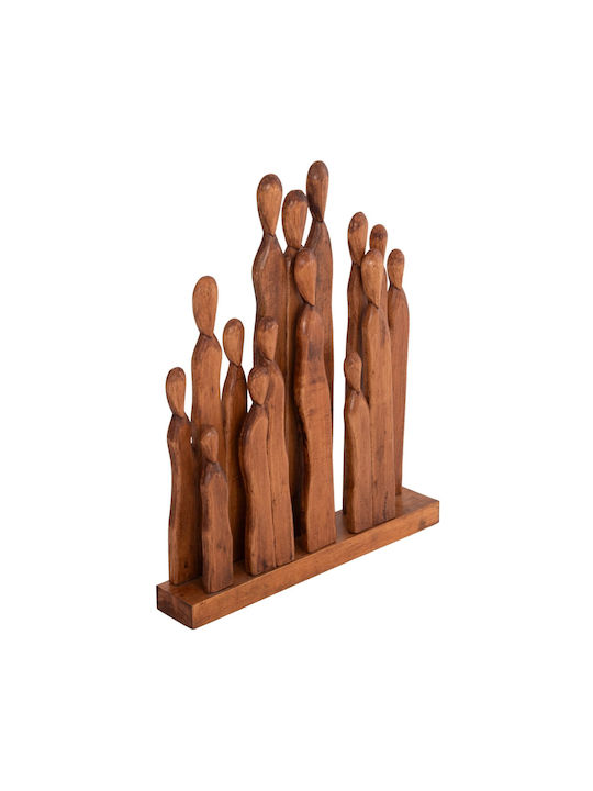 Freebox Figurină Decorativă Animal Din Lemn 68x10x76cm