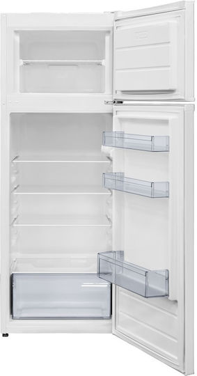 Moritz Kühlschrank mit Doppeltür 213Es H144xB55xT60cm. Weiß MR-120144