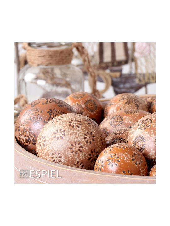 Espiel Sphaires Porcelainines Beza 4 Verschiedene Designs Assort 6cm